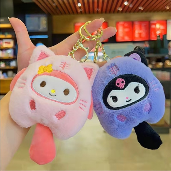 PLUSH -KEYCHAIN -CHARMS 💕HELLO KITTY SANRIO💕 - Picture 4 of 5